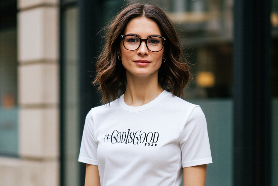 #GodIsGood – Classic White T-Shirt | Ships Fast