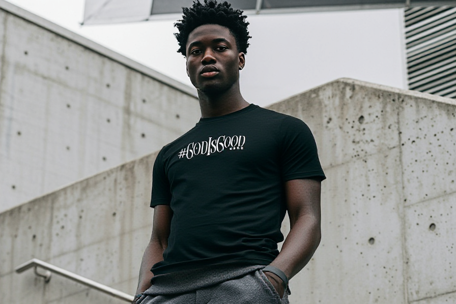 #GodIsGood – Classic White T-Shirt | Ships Fast