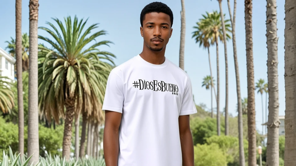 #DiosEsBueno - Classic White T Shirt